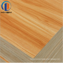 HIYI Colorful Fancy Wood Grain Melamine Faced Plywood sheets for furniture